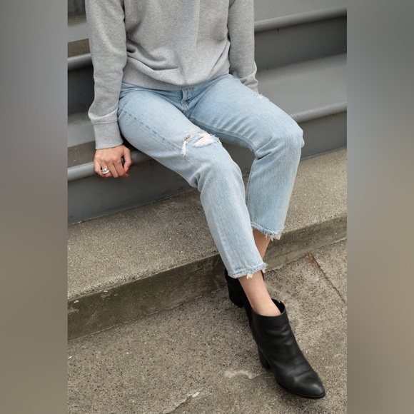 AGOLDE Riley High Rise Straight Crop - Picture 3 of 16